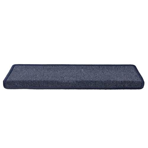 Trappemåtter 30 stk. 65x21x4 cm grå og blå