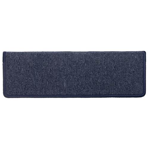 Trappemåtter 30 stk. 65x21x4 cm grå og blå
