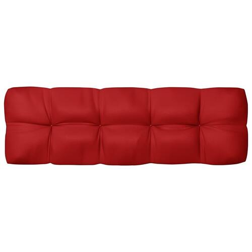 Hynder til pallesofa 7 stk. rød