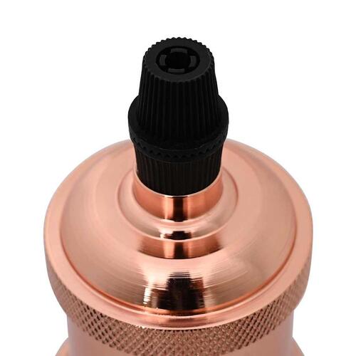 Lampeholdere 2 stk rosaguld E27