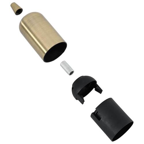 Lampeholdere 2 stk bronze E27