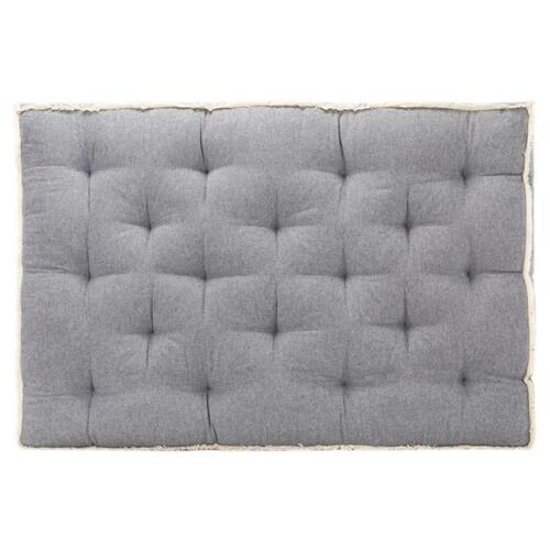 Hynde til pallesofa 120x80x10 cm antracitgrå