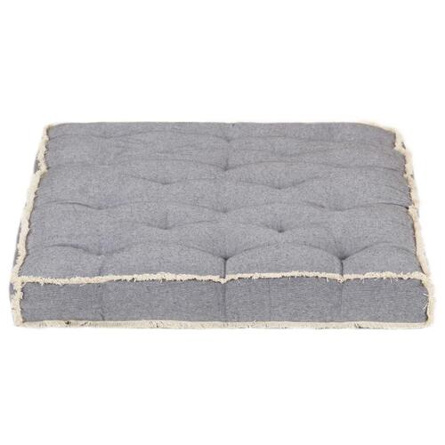 Hynde til pallesofa 120x80x10 cm antracitgrå