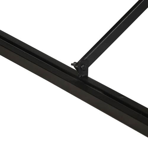 Sofabord 80x80x35 cm massivt ru mangotræ