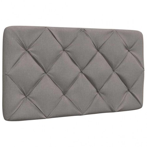 Sengeramme uden madras 90x200 cm i stof - gråbrun/taupe