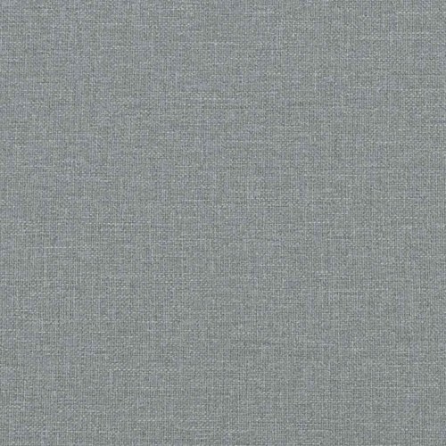 Sengeramme uden madras - lysegrå stof 100×200 cm med sengegavl