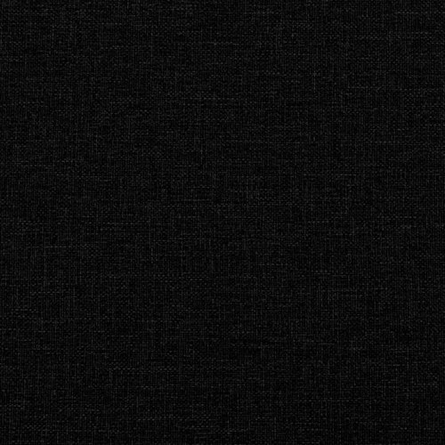 Sengeramme 160x200 cm i sort stof med hovedgærde