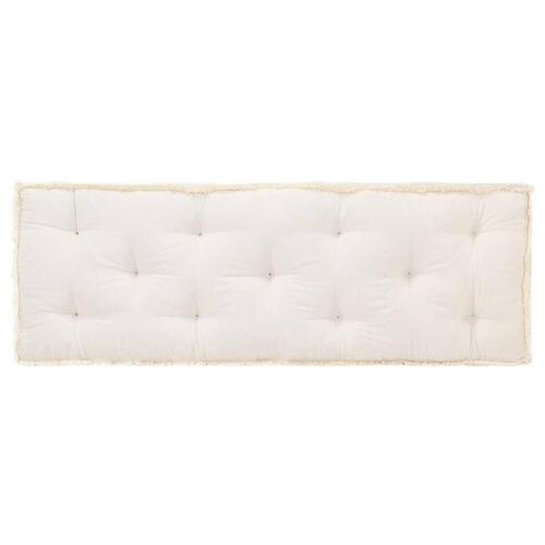 Hynde til pallesofa 120x40x7 cm beige