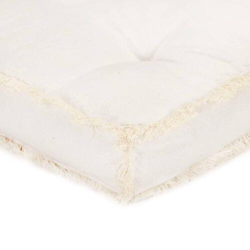 Hynde til pallesofa 120x40x7 cm beige