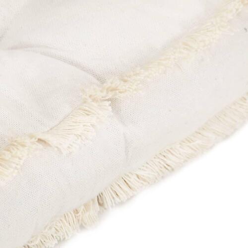 Hynde til pallesofa 120x40x7 cm beige