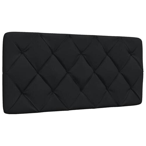 Sengeramme med LED uden madras 100x200 cm stof sort