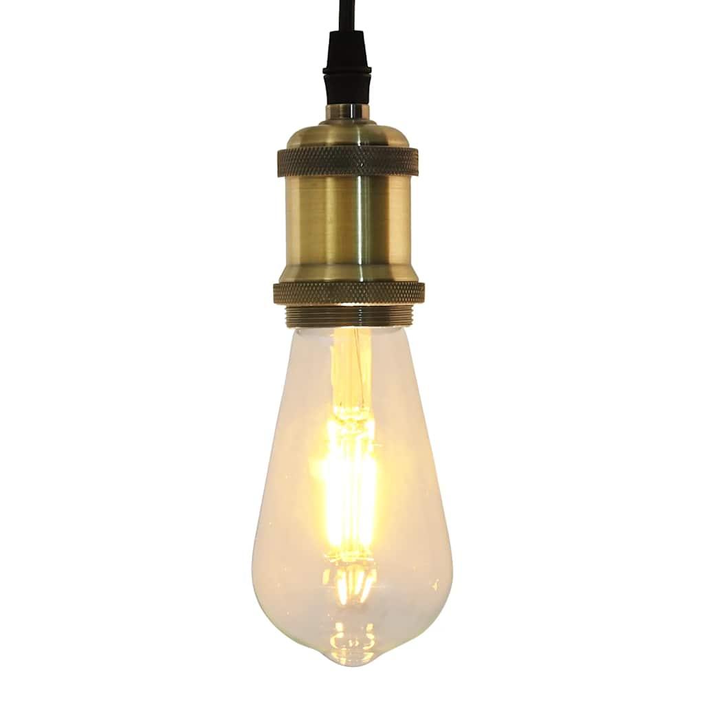 Lampeholdere 2 stk bronze E27