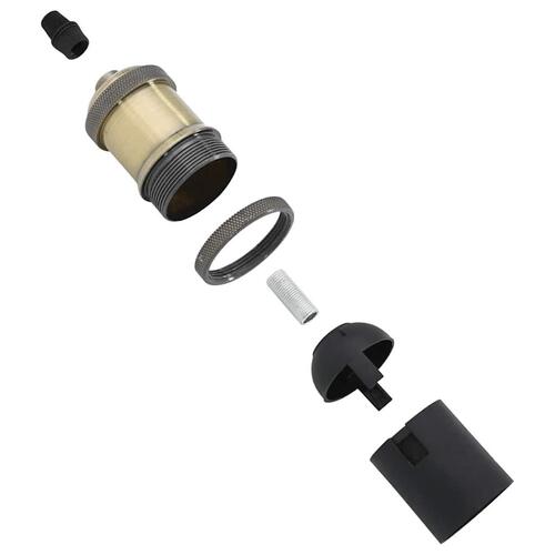 Lampeholdere 2 stk bronze E27