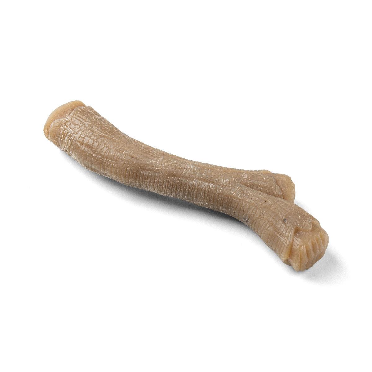 Nylabone hundebidering - brun jordnøddesmør, XL