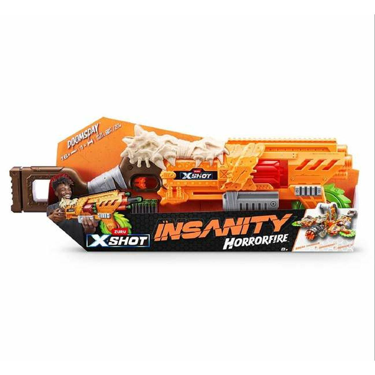 X-Shot Insanity Horrorfire Doomsday dartpistol - 70 cm billede