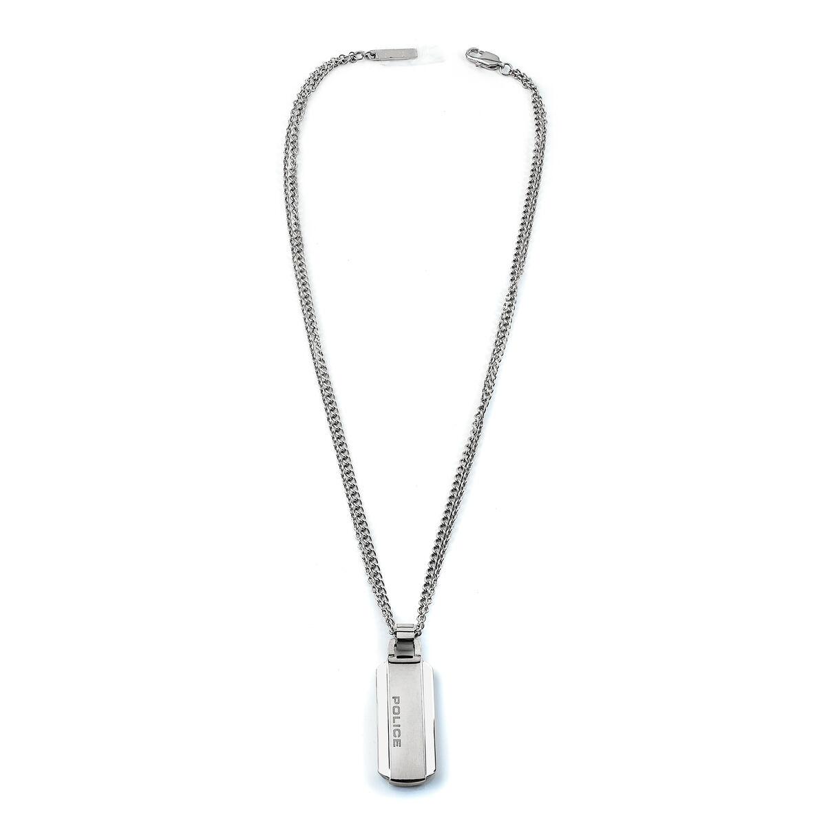 Police halskæde til mænd PEAGN2211801BB - rustfrit stål, 50 cm