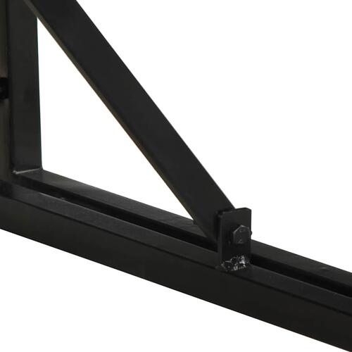 Sofabord 50x50x35 cm massivt genbrugstræ flerfarvet