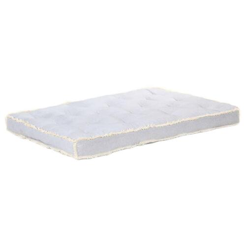 Hynde til pallesofa 120x80x10 cm grå