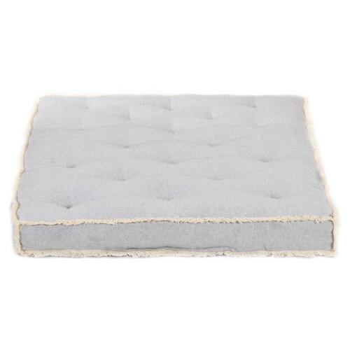 Hynde til pallesofa 120x80x10 cm grå