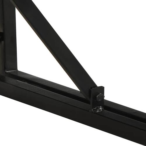 Sofabord 50x50x35 cm massivt ru mangotræ