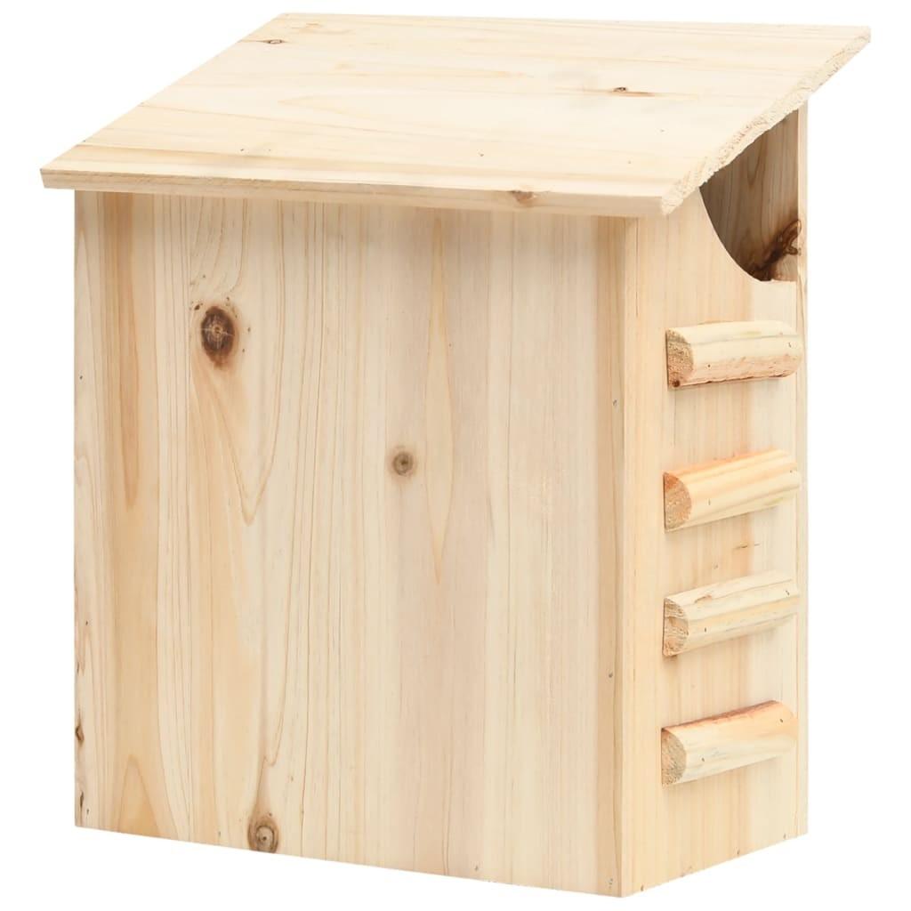 Flagermuskasse 30x20x38 cm massivt fyrretræ billede