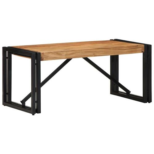 Sofabord 80x40x35 cm massivt akacietræ