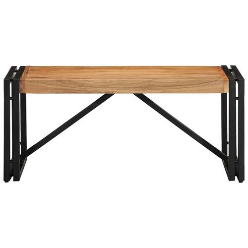 Sofabord 80x40x35 cm massivt akacietræ