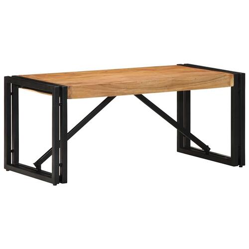 Sofabord 80x40x35 cm massivt akacietræ