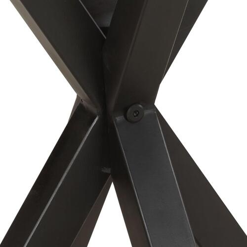 Sidebord 48x48x56 cm massivt genbrugstræ