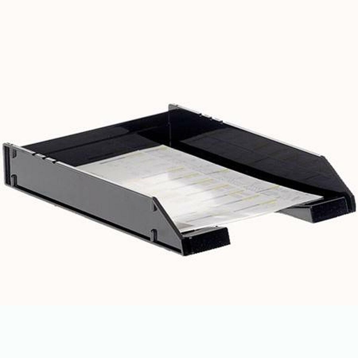 Arkivskab Archivo 2000 Sort Din A4 polystyren 34 x 26 x 6 cm