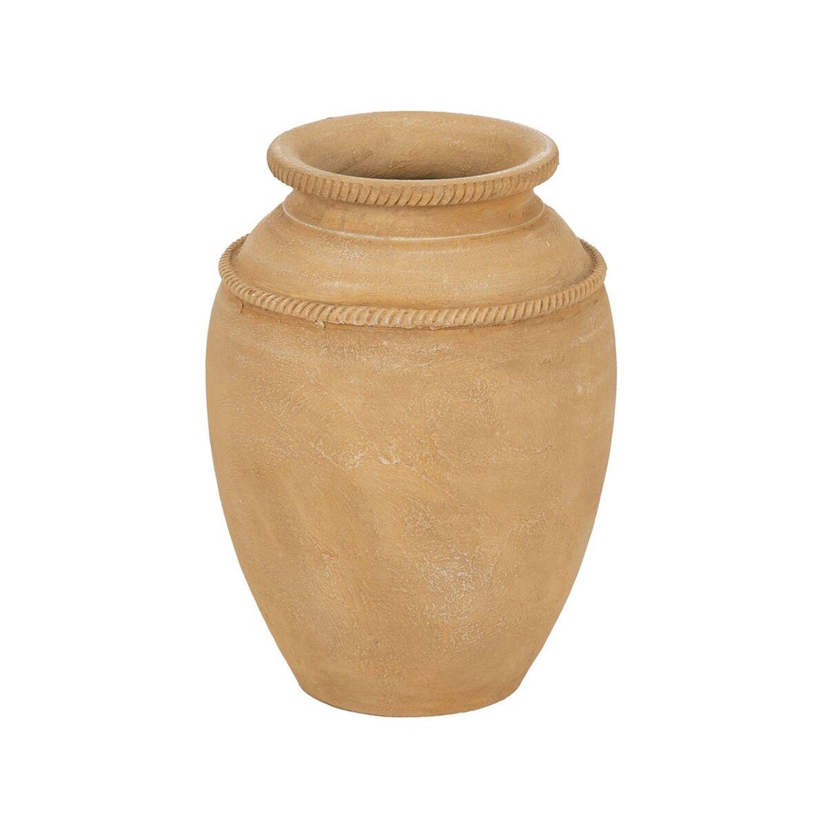 Vase Gul Keramik 27 x 27 x 37 cm