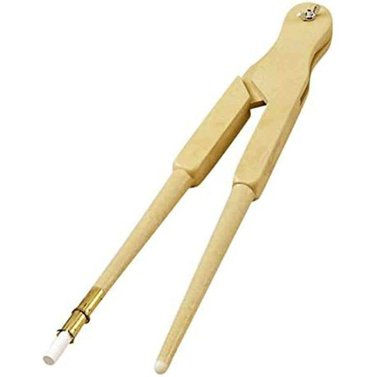 Faibo kompas i brun - trælook med kridtholder