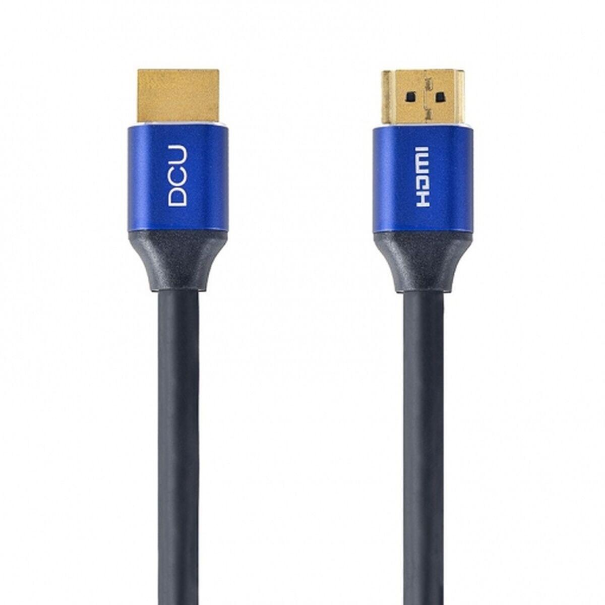 DCU Tecnologic HDMI-kabel 3 m - blå/guld (30501803)