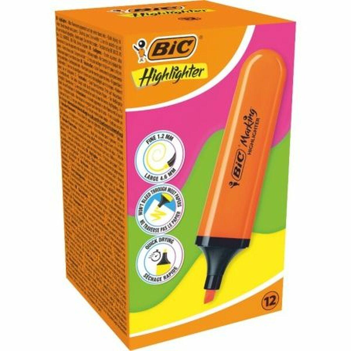 Overstregningstusch Bic Highlighter - orange (517961)