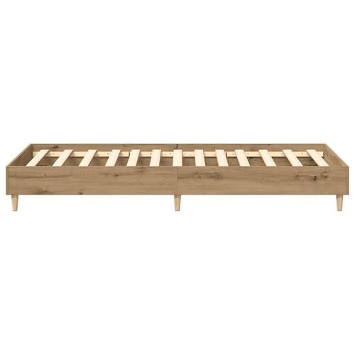 Sengestel uden madras 90x190 cm konstrueret træ kunsteg