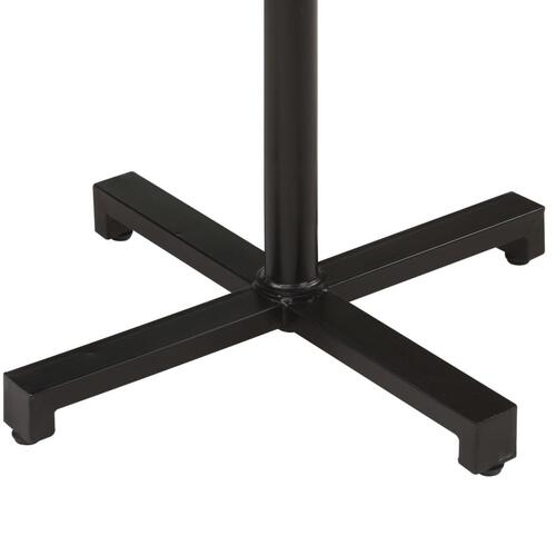 Bistrobord Ø80x75 cm massivt genbrugstræ