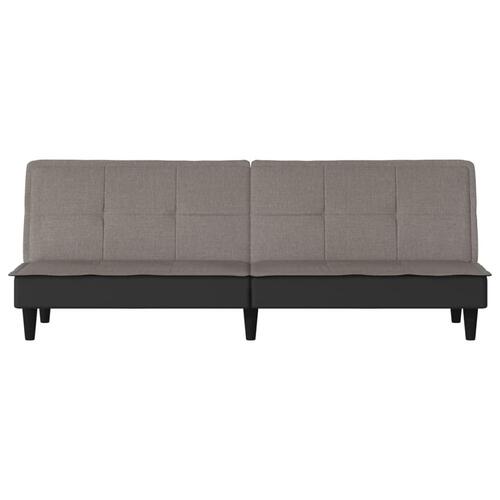 Sovesofa stof gråbrun