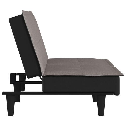 Sovesofa stof gråbrun