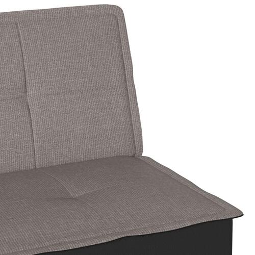 Sovesofa stof gråbrun