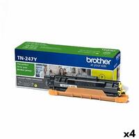 Original toner Brother HLL-3210CW, 3230CDW, 3270CDW / DCPL-3510CDW, 3550CDW / MFCL-3710CW, 3750CDW, 3770CDW Gul (4 enheder)