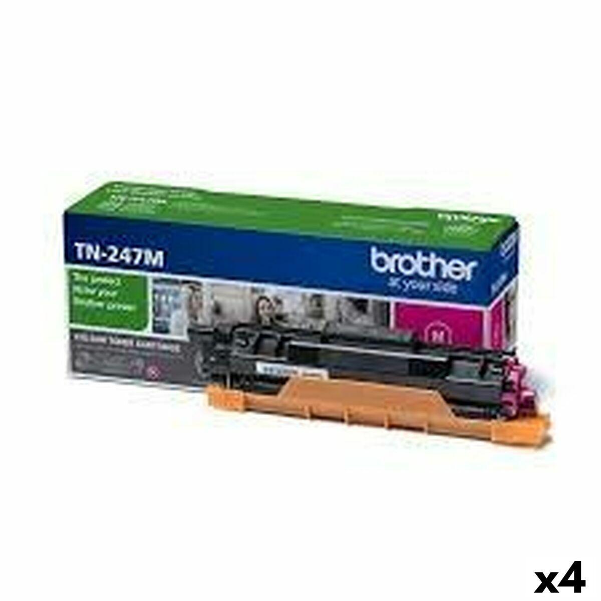 Brother TN-247M toner - Magenta, 4-pak
