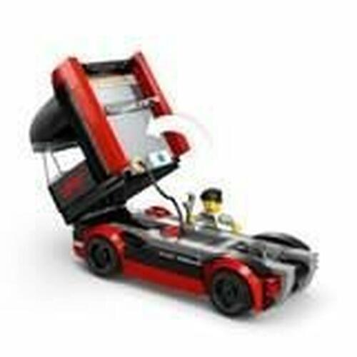 Lego City F1 Truck med racerbilssæt - byggesæt