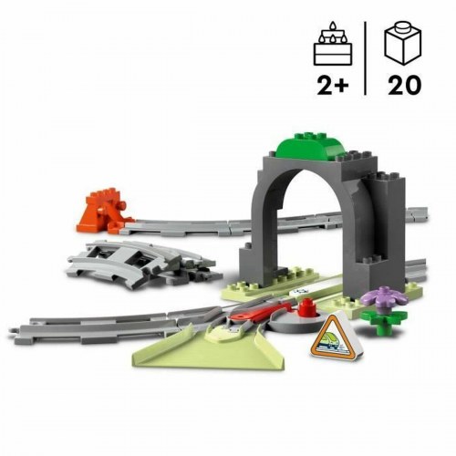 LEGO DUPLO togbane - Tunnel og skinner udvidelsessæt
