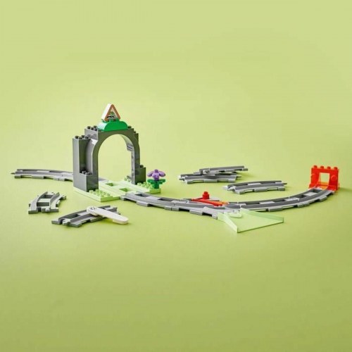 LEGO DUPLO togbane - Tunnel og skinner udvidelsessæt