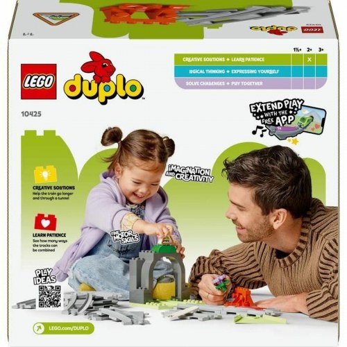 LEGO DUPLO togbane - Tunnel og skinner udvidelsessæt