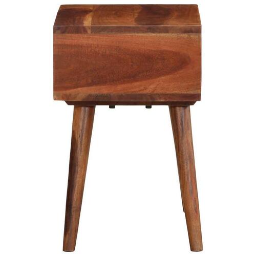 Sidebord 45x30x45 cm massivt akacietræ