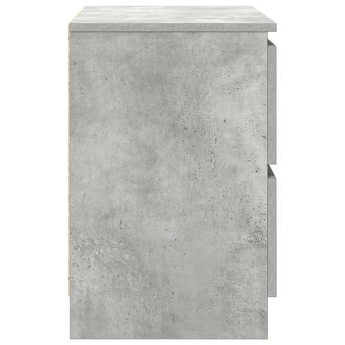 Tv-bord 60x35x54 cm konstrueret træ betongrå