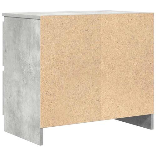 Tv-bord 60x35x54 cm konstrueret træ betongrå