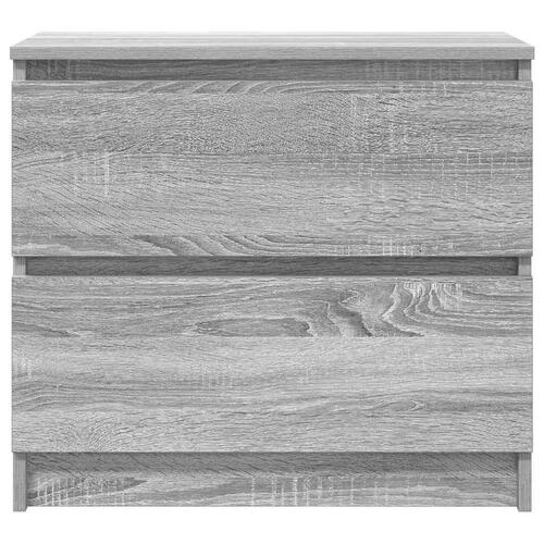 Tv-bord 60x35x54 cm konstrueret træ grå sonoma-eg