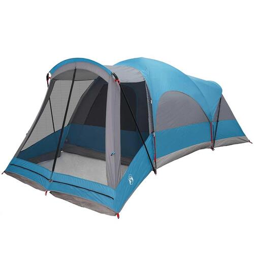 8-personers campingtelt vandafvisende blå